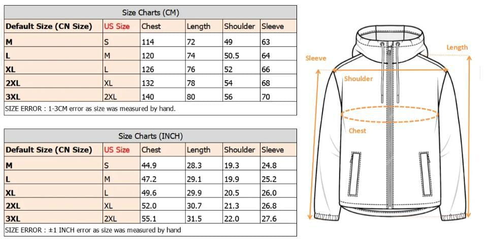 New Casual Fall Men’s Long Sleeve Hooded Jacket Coat