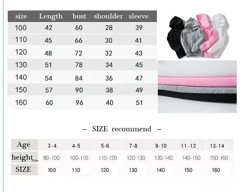 New Kids Hoodie Basketball Wear Brand Clothing Girls Boys Baby 3-13Y Top/Pants 2P Outdoor Game Training Party Jogging