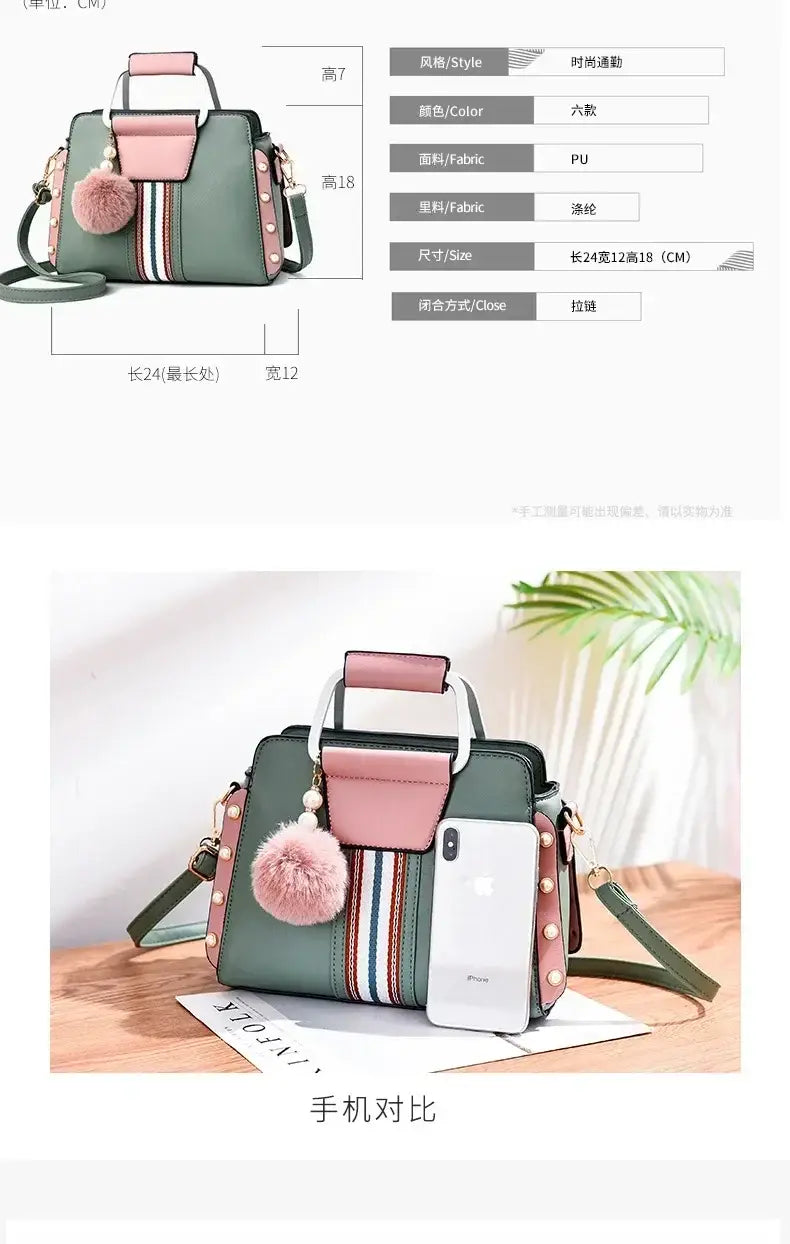 New Women Bag for 2024 shoulder luxury designer handbag women Handbags Fashion all-in-one bag advanced texture simple