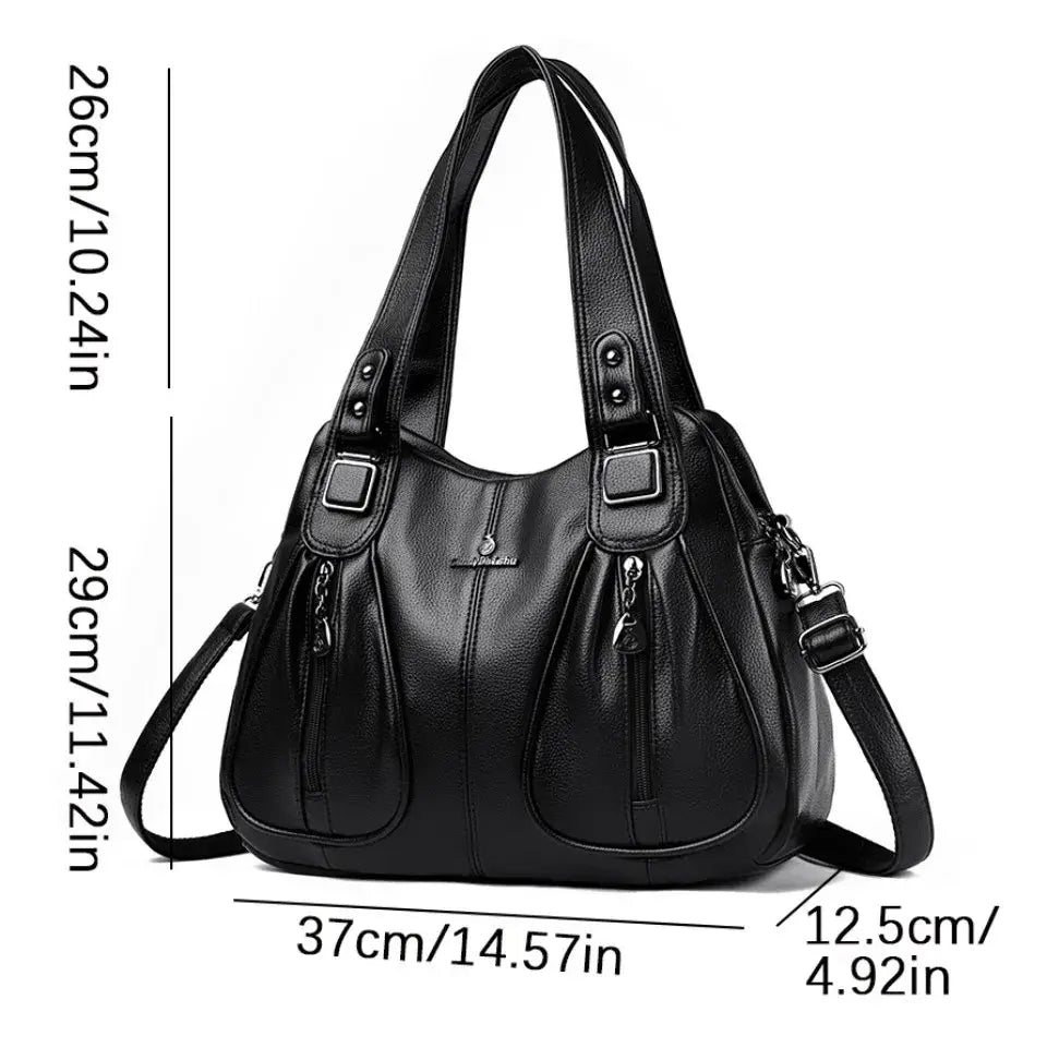 Luxury Handbags Women Bag Designer Crossbody Large Capacity Female Shoulder Bag Fashion Brand Soft Ladies Leather