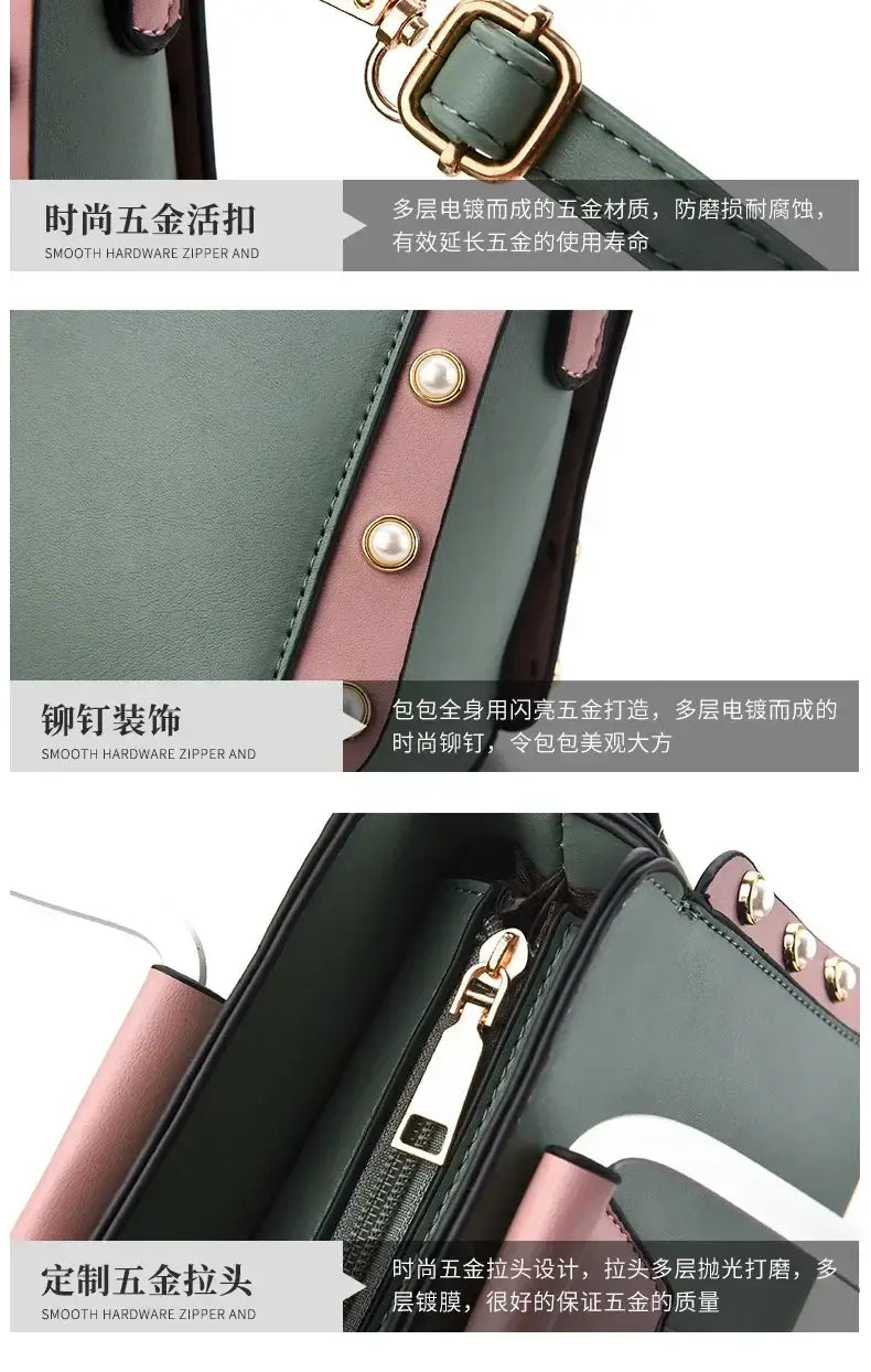 New Women Bag for 2024 shoulder luxury designer handbag women Handbags Fashion all-in-one bag advanced texture simple