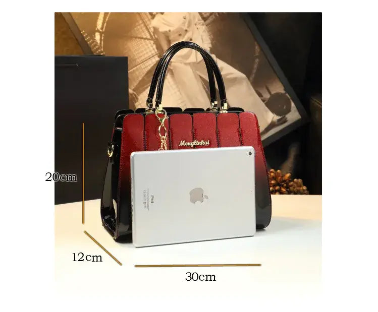 Luxury Fashion Genuine Leather Women’s Bags Crossbody Handbags Large Capacity Female Portable Shoulder Messenger Bag