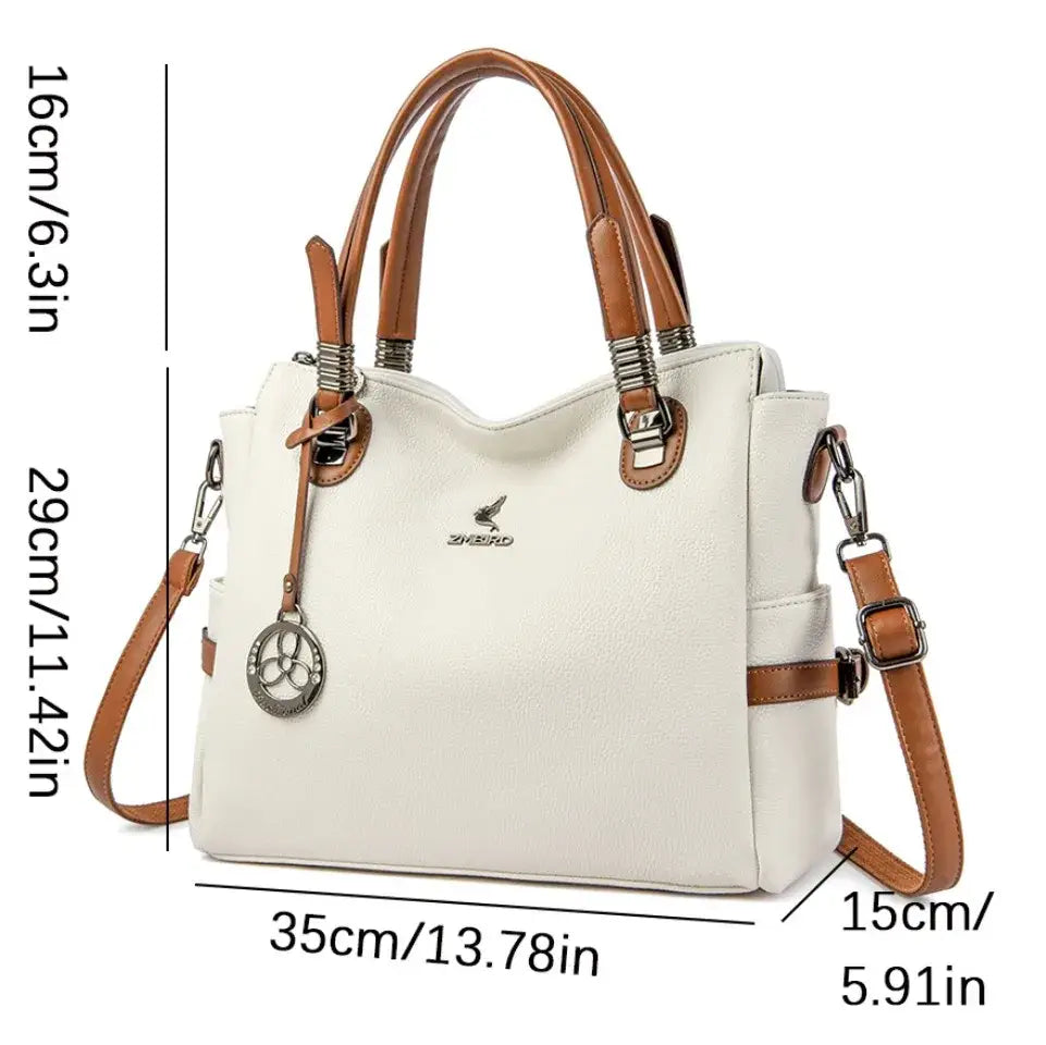 Luxury Handbags Women Bag Designer Crossbody Large Capacity Female Shoulder Bag Fashion Brand Soft Ladies Leather