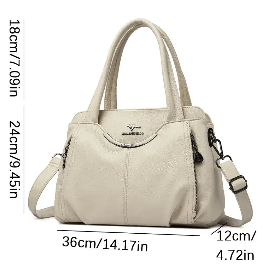 Luxury Handbags Women Bag Designer Crossbody Large Capacity Female Shoulder Bag Fashion Brand Soft Ladies Leather