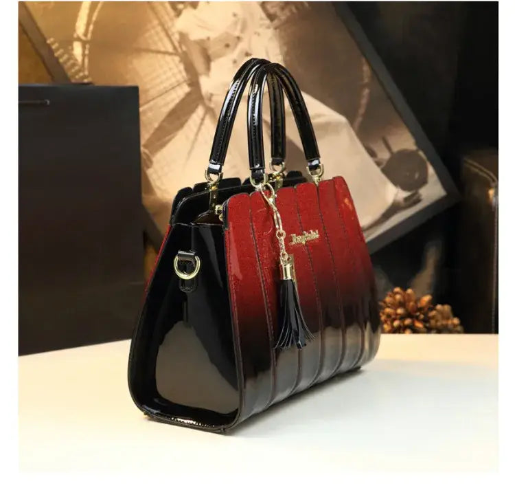 Luxury Fashion Genuine Leather Women’s Bags Crossbody Handbags Large Capacity Female Portable Shoulder Messenger Bag