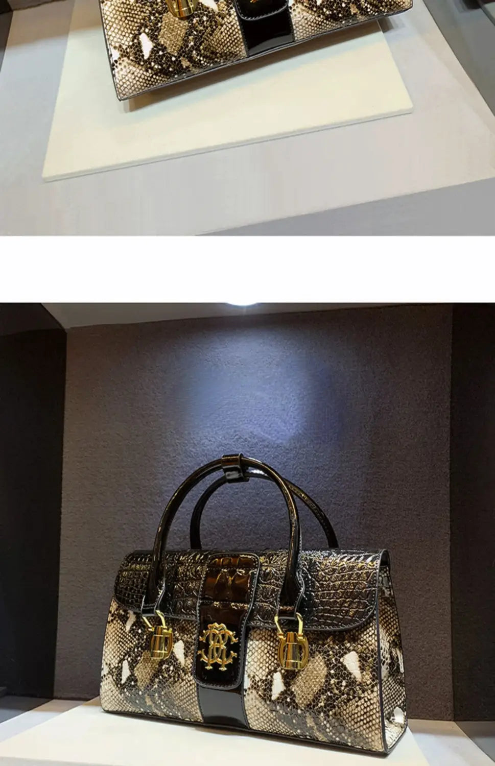 Luxury Designer Brand сумка женская New High Quality Serpentine Leather Fashion Large Capacity Handbags