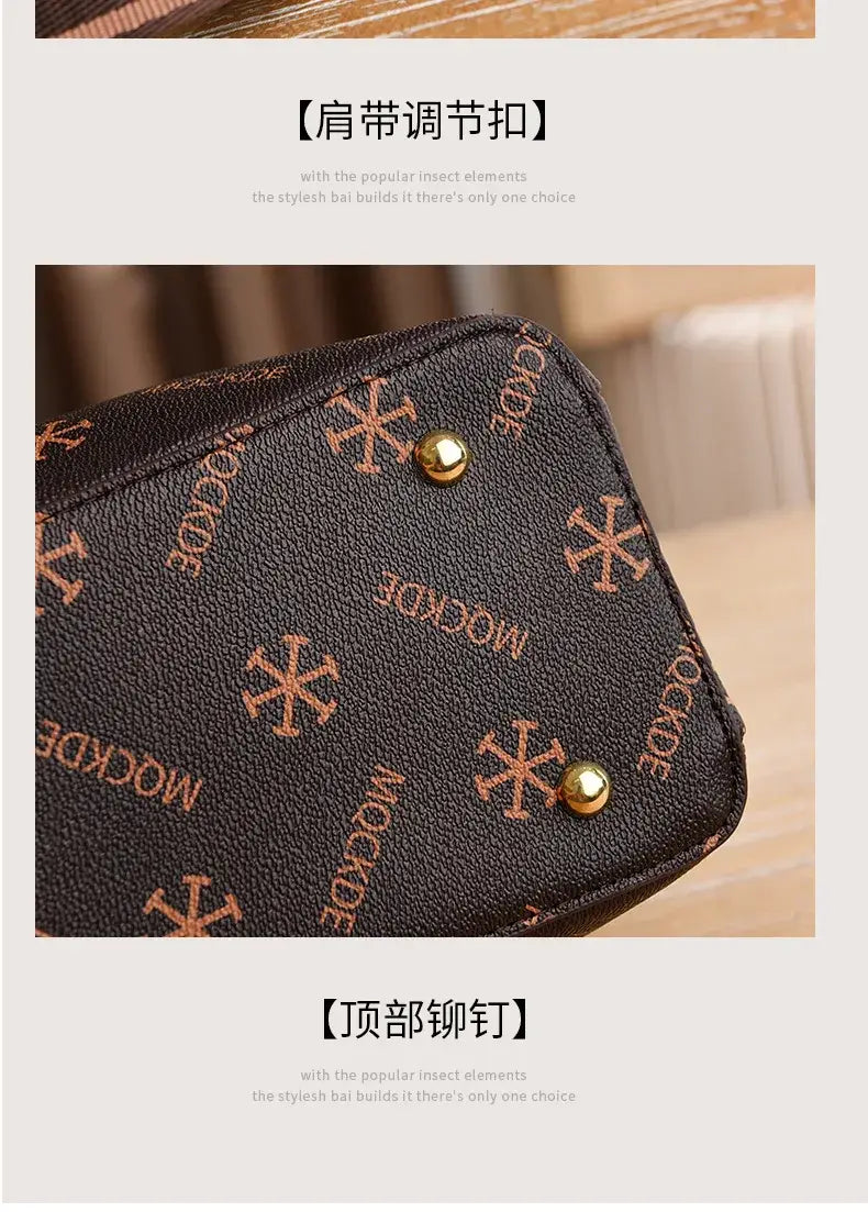 Luxury Designer Ladies Handbag High Quality Embroidery Shoulder Crossbody Bag Women Leather Messenger Bags Large