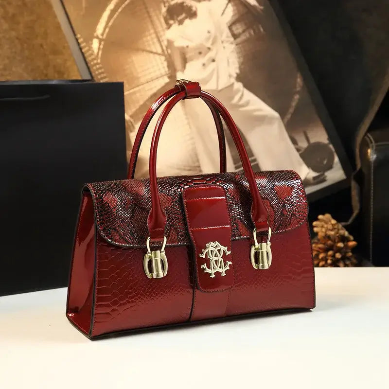 Luxury Designer Brand сумка женская New High Quality Serpentine Leather Fashion Large Capacity Handbags