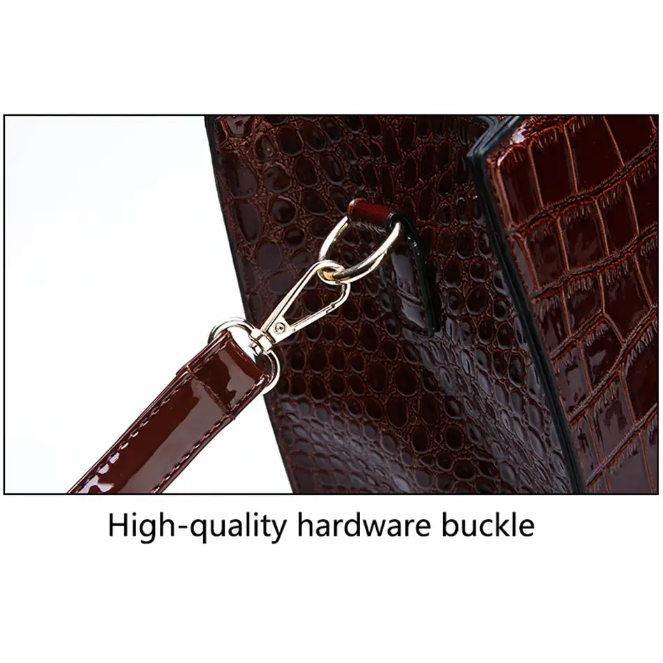 Ladies Handbags 2024 Summer Style Luxury Handbags Women Bags Designer Patent Leather Large Capacity Women Shoulder