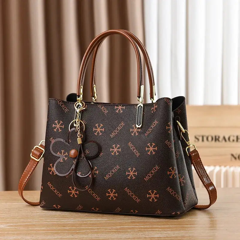 Luxury Designer Ladies Handbag High Quality Embroidery Shoulder Crossbody Bag Women Leather Messenger Bags Large