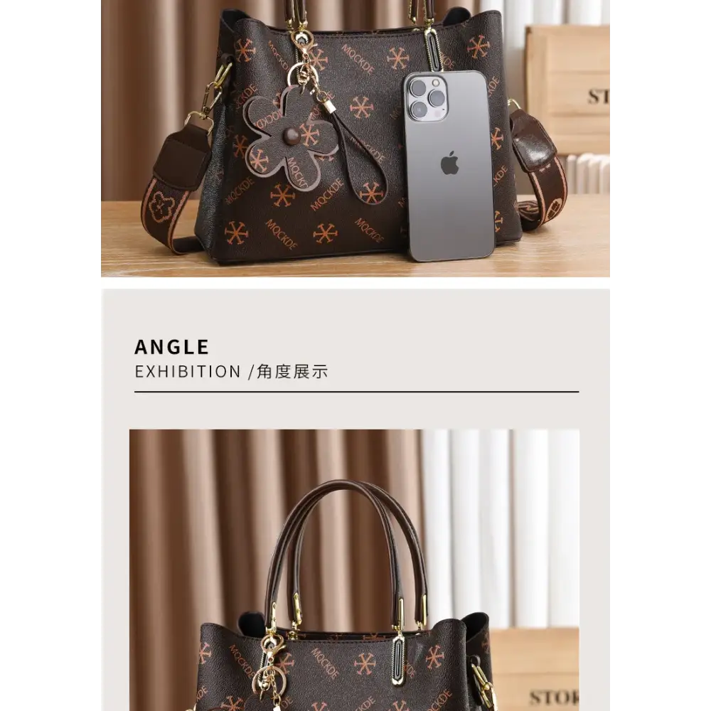 Luxury Designer Ladies Handbag High Quality Embroidery Shoulder Crossbody Bag Women Leather Messenger Bags Large