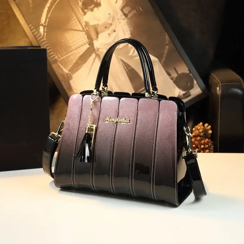 Luxury Fashion Genuine Leather Women’s Bags Crossbody Handbags Large Capacity Female Portable Shoulder Messenger Bag