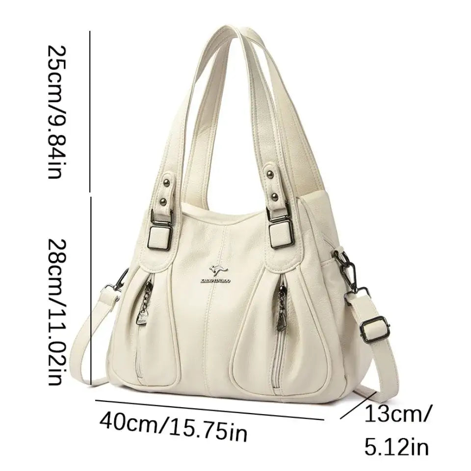 Luxury Handbags Women Bag Designer Crossbody Large Capacity Female Shoulder Bag Fashion Brand Soft Ladies Leather