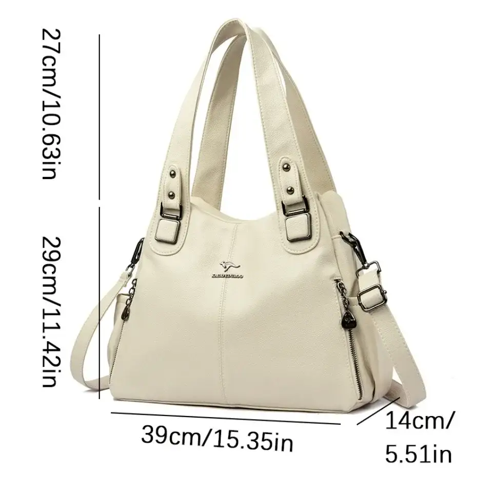 Luxury Handbags Women Bag Designer Crossbody Large Capacity Female Shoulder Bag Fashion Brand Soft Ladies Leather