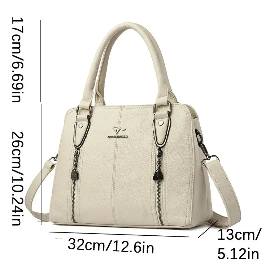 Luxury Handbags Women Bag Designer Crossbody Large Capacity Female Shoulder Bag Fashion Brand Soft Ladies Leather