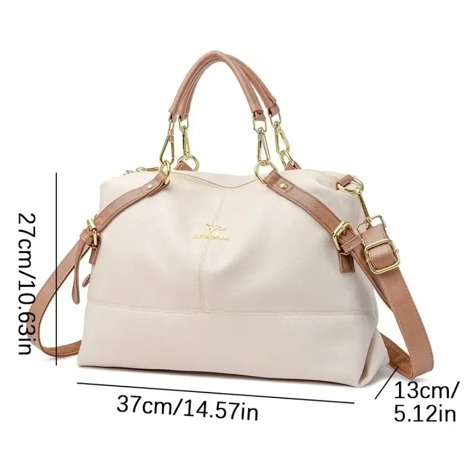 Luxury Handbags Women Bags Designer 3 Layers Soft Leather Shoulder Crossbody Sac Ladies Large Capacity Shopping