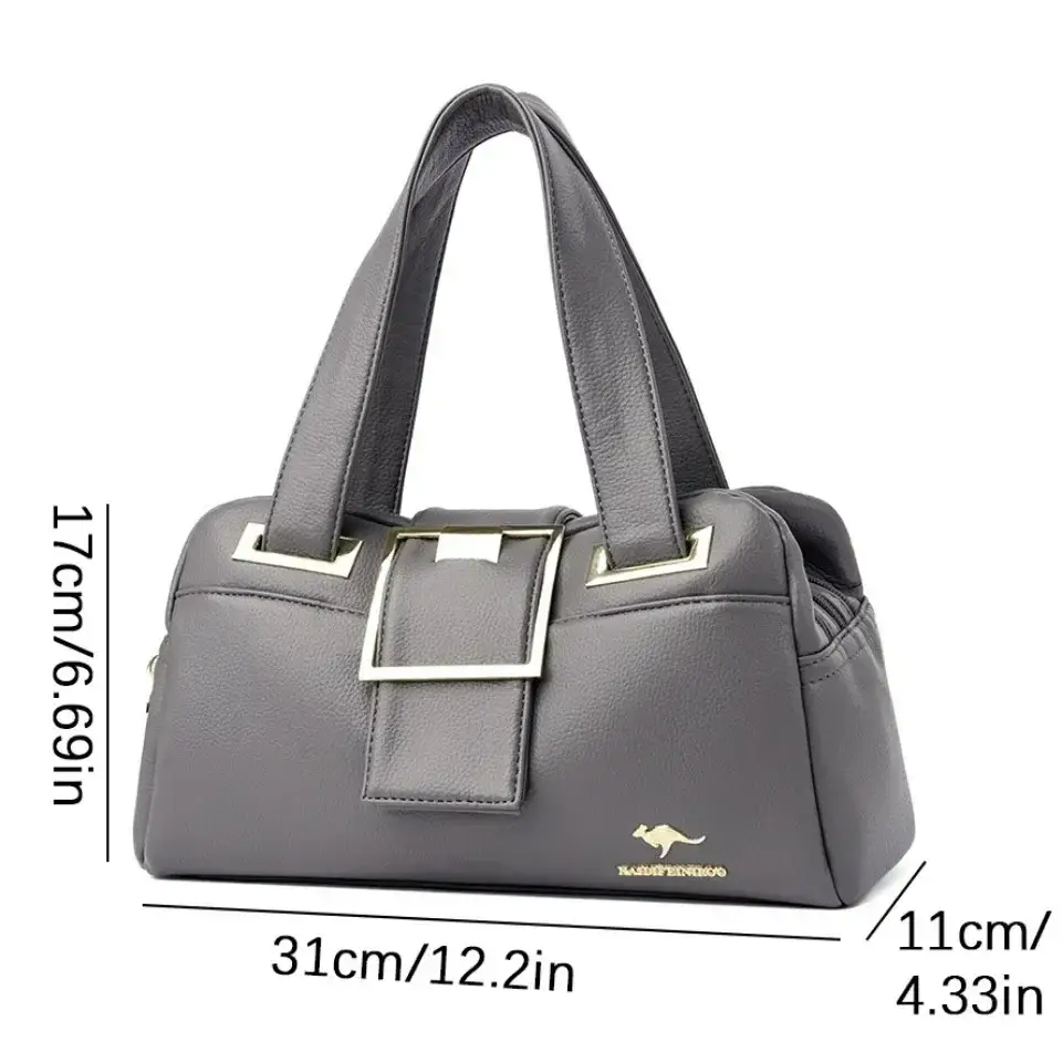 Luxury Handbags Women Bags Designer 3 Layers Soft Leather Shoulder Crossbody Sac Ladies Large Capacity Shopping