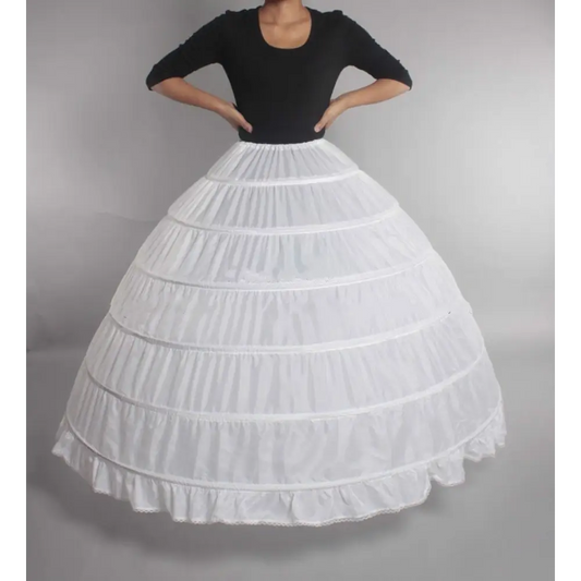 Mengsutang Regular Size New Arrival Wedding Petticoat Crinoline Slip Prom Underskirt Fancy Bridal Dress Hoop Slips - H