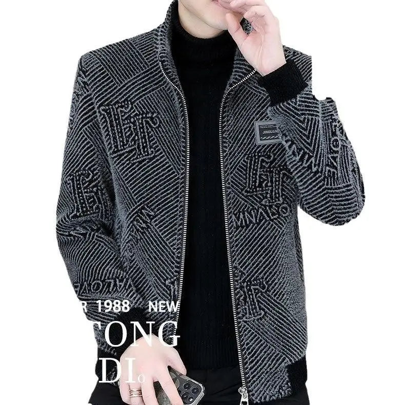 Men’s New Autumn And Winter High-grade Woolen Coat - Men’s jackets