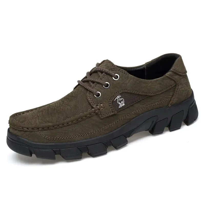 Middle-aged and elderly shoes - Navy Brown / 38 - Kids shoes,