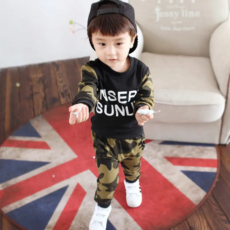 New children’s clothes boy - Green / 100cm - Baby Autumn Clothing