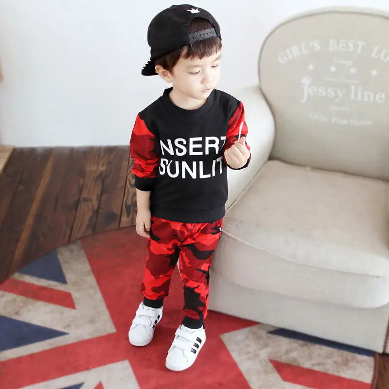 New children’s clothes boy