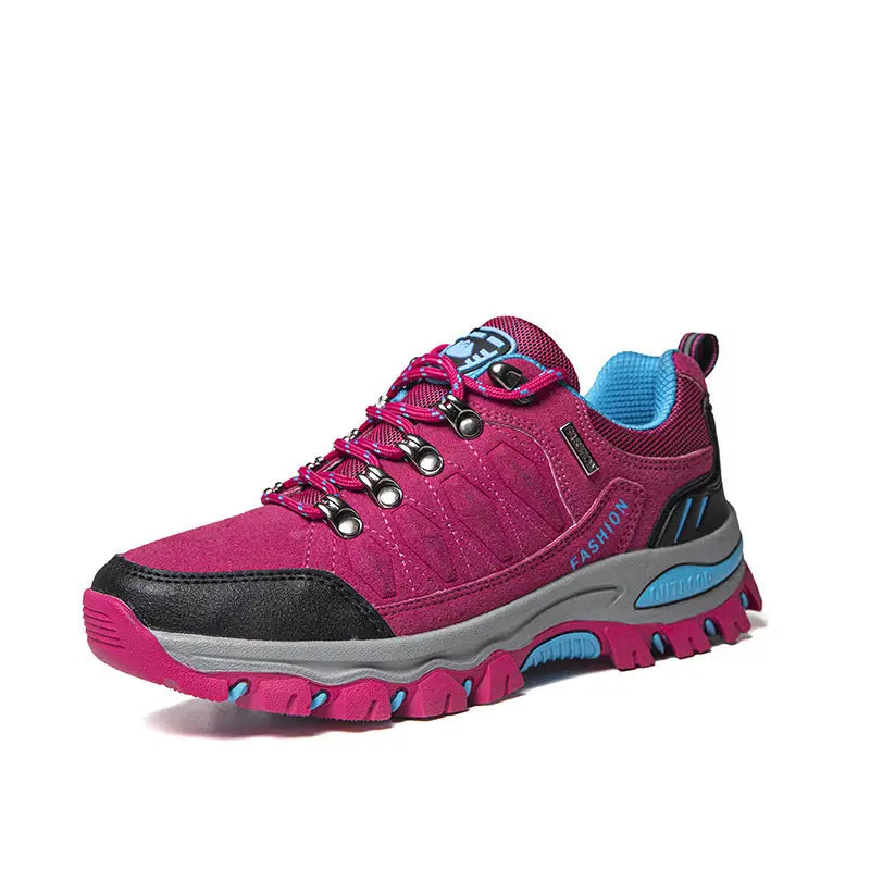 New Style Hiking Shoes For Lovers - Rose Red / 36 - Boys sport shoes