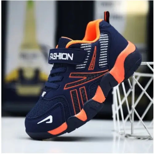 Sport Kids Sneakers Boys Casual Shoes For Children Sneakers Girls Shoes Leather Anti-Slippery Fashion Tenis Infantil