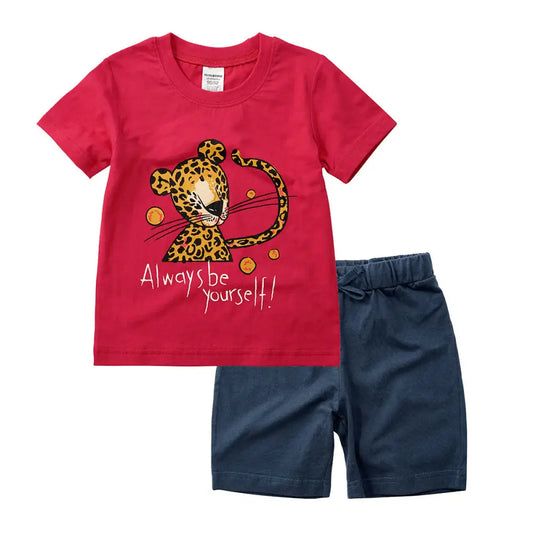 Summer Baby Two-piece Short-sleeved Children’s Clothing - 12style / 100cm