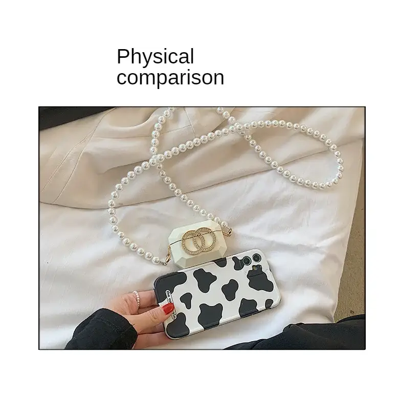 Summer Mini Bags for Women 2021 New Luxury Designer Crossbody Bags Pearl Chain Fashion Coin Purses Party Small Satchel