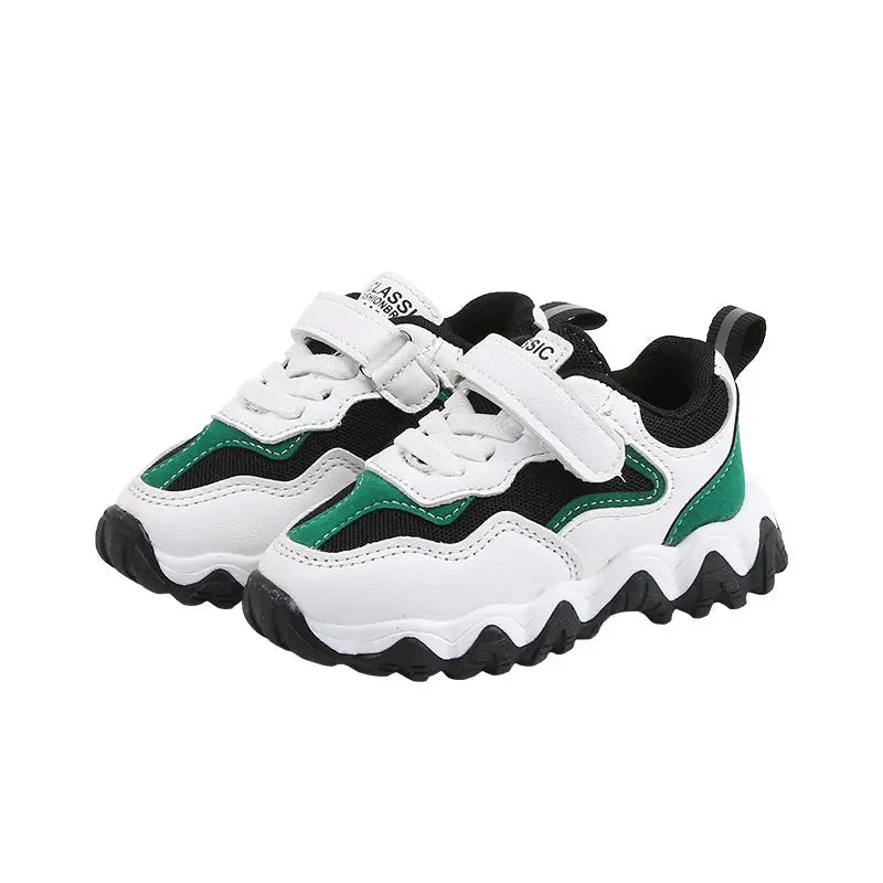 Wave bottom travel shoes for kids - Green / 21 - Kids shoes